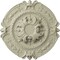 Ekena Millwork Southampton Ceiling Medallion (Fits Canopies up to 2 3/4"), 16 3/8"OD x 1 3/4"P, Clear Yellow CM17SOCYF - alternate 1